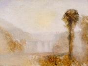 Joseph Mallord William Turner The Ponte Delle Torri, Spoleto oil